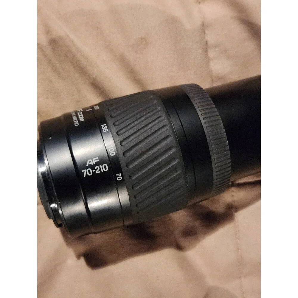 Minolta AF Zoom 70-210mm f/4.5-5.6 Macro Lens Sony A-Mount w/ Hood & Both Caps